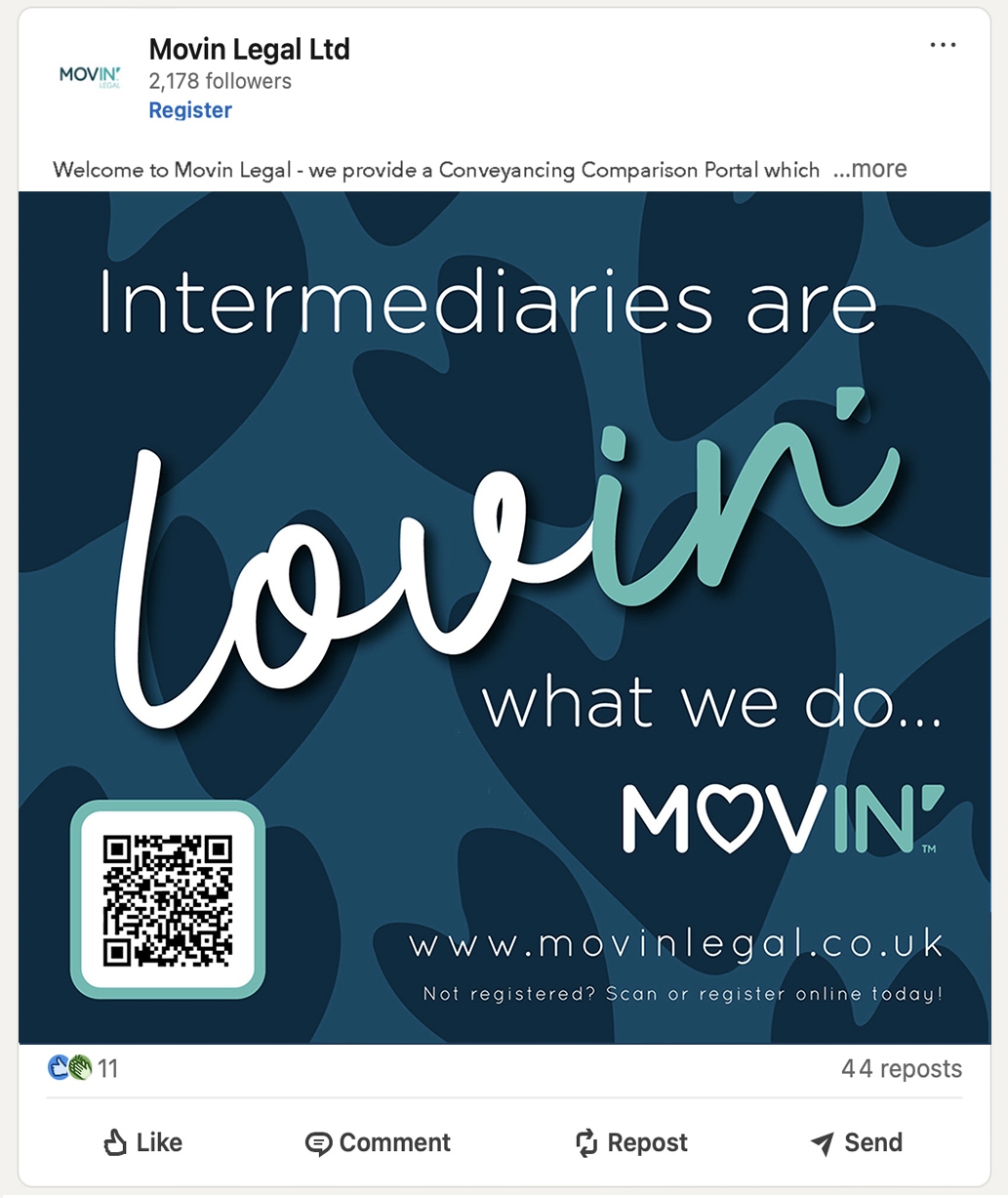 Movin Lovin Valentines Social Post